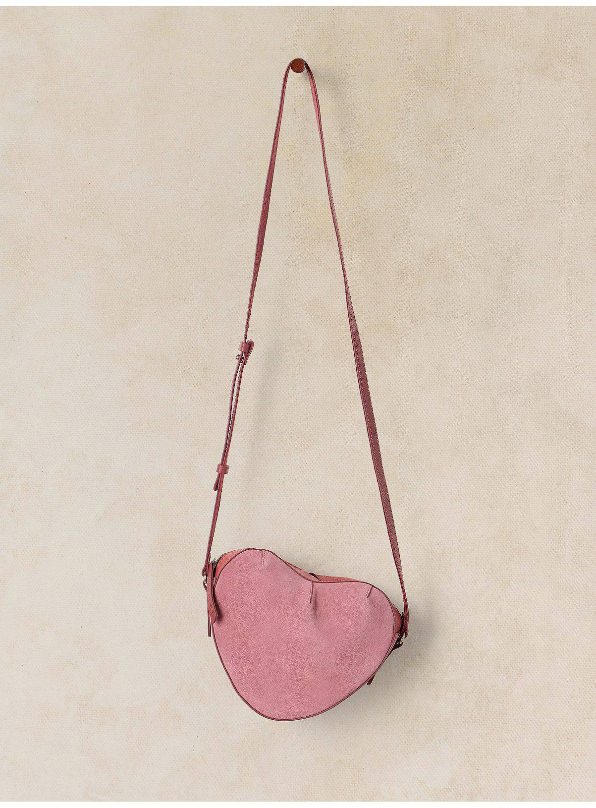 WHITE STUFF Harriet Heart Leather Bag One Size - Image 1